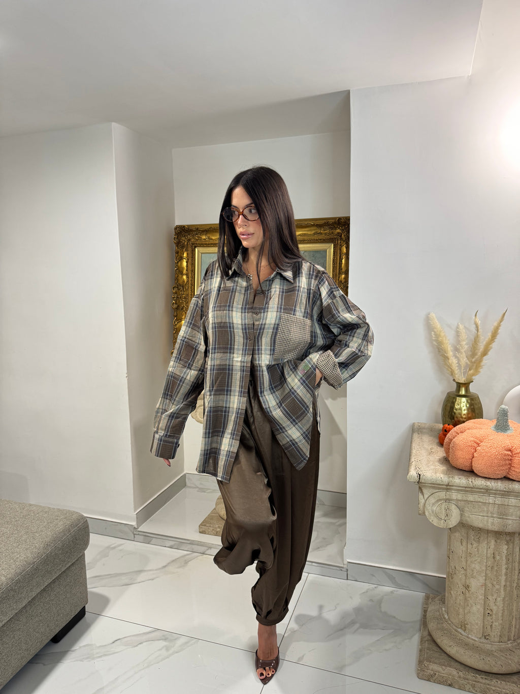Camicia quadri quadretti