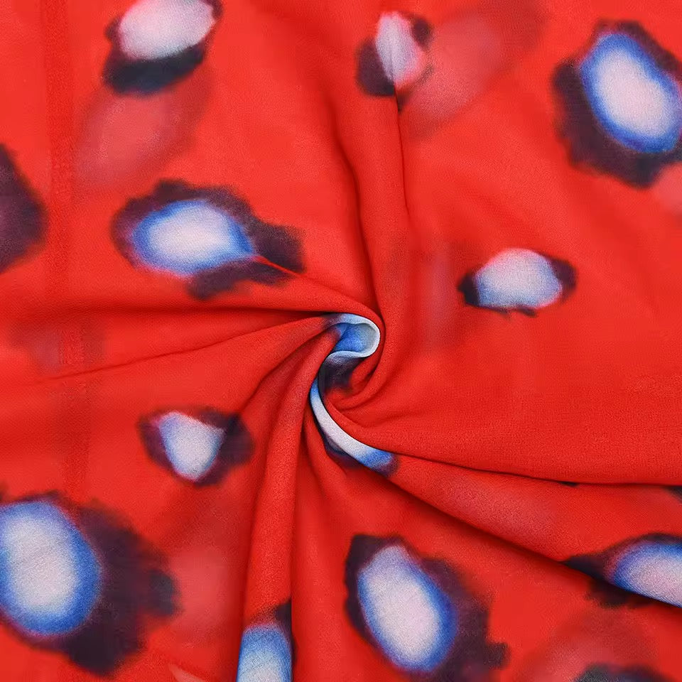 RED SNAKE dress pre order