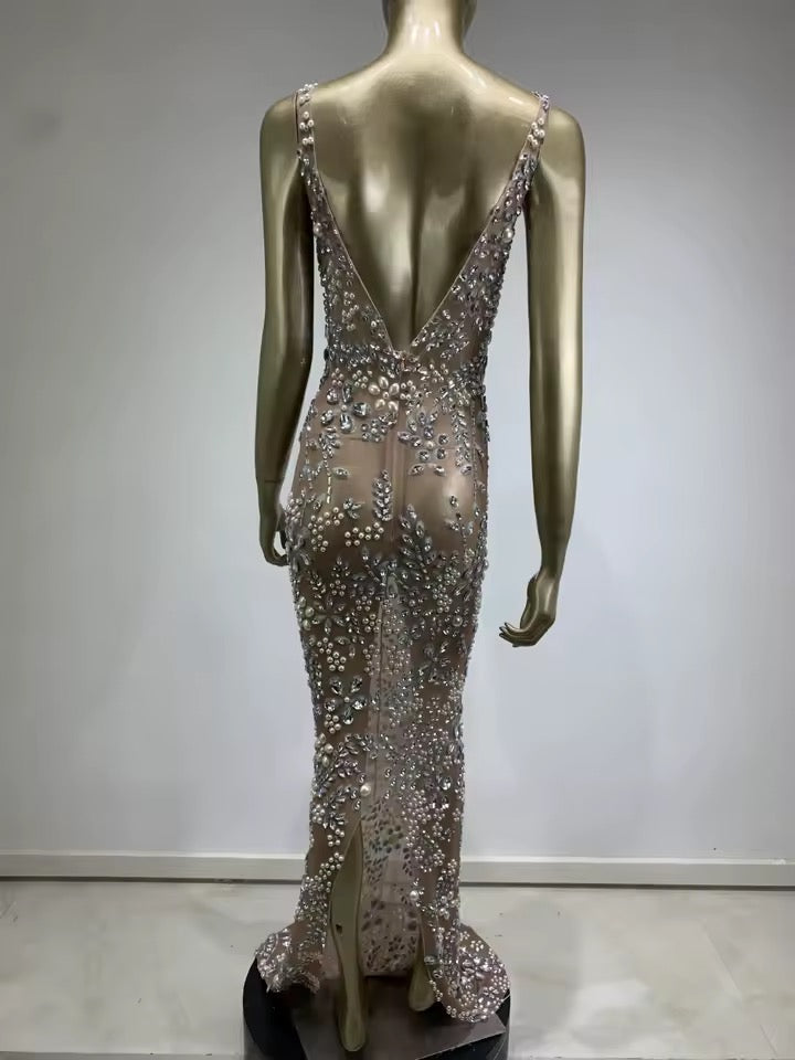 DIAMANTE dress pre order