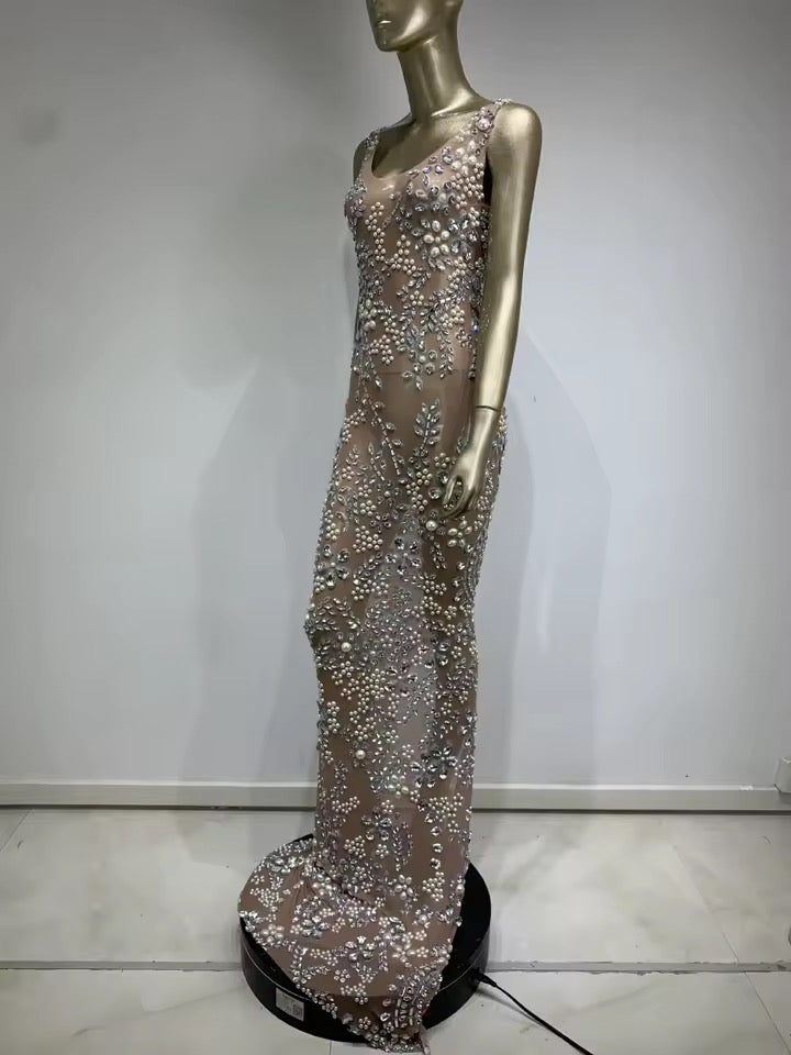 DIAMANTE dress pre order