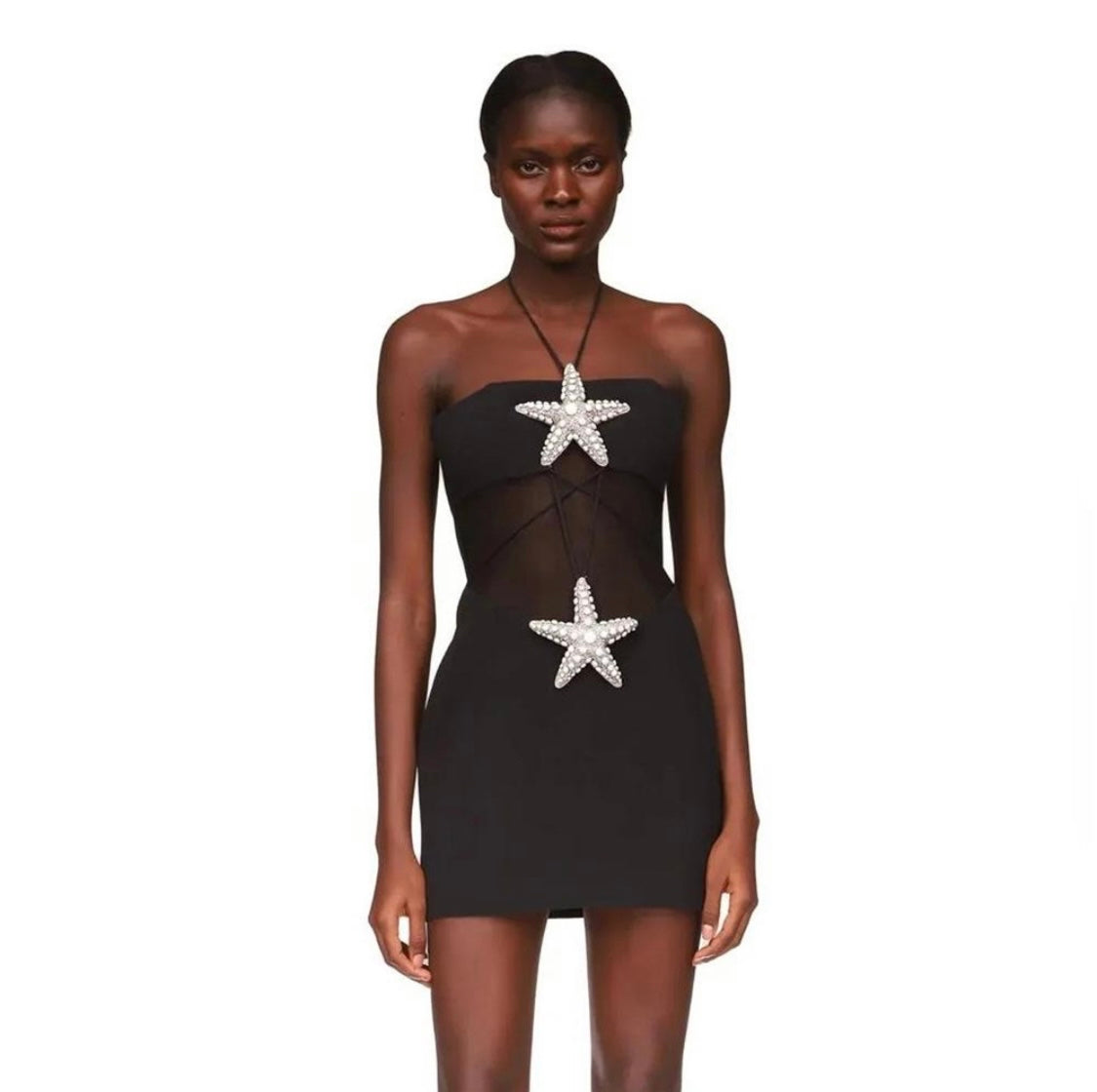 “STARFISH” BANDAGE MINI DRESS (pre-order)