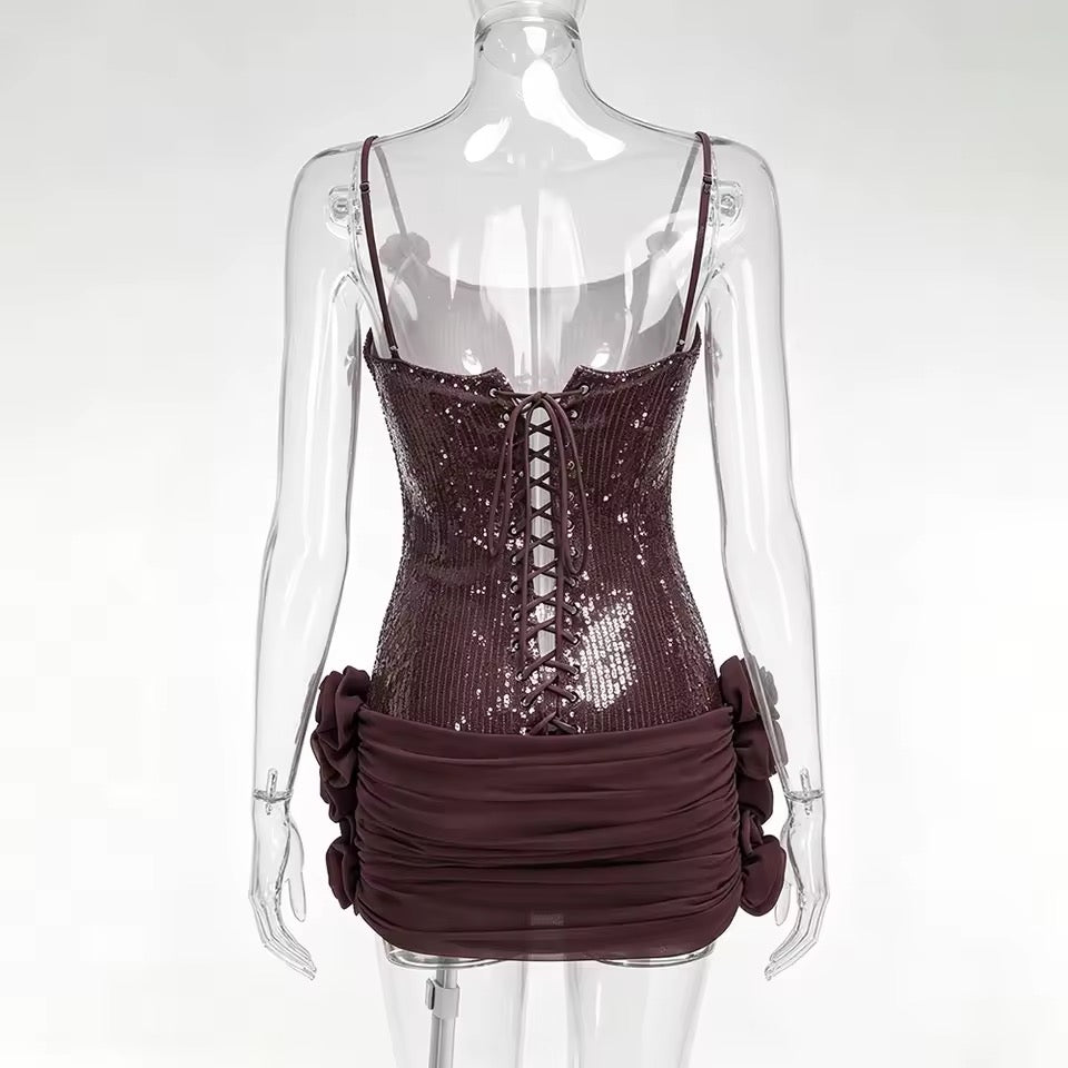 JOLIE CHOCO dress pre order
