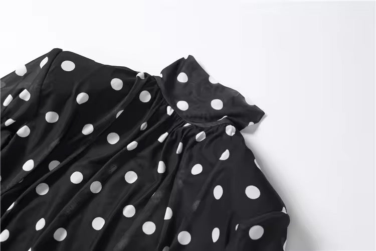 POLKA DOTS mini dress pre order