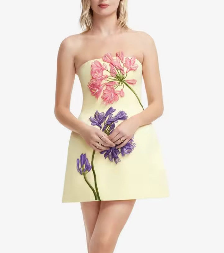 PETITE FLOWER dress pre order
