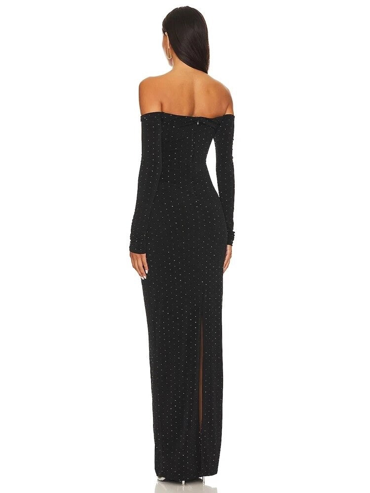 “Tiara” midi dress con dettagli (pre-order)