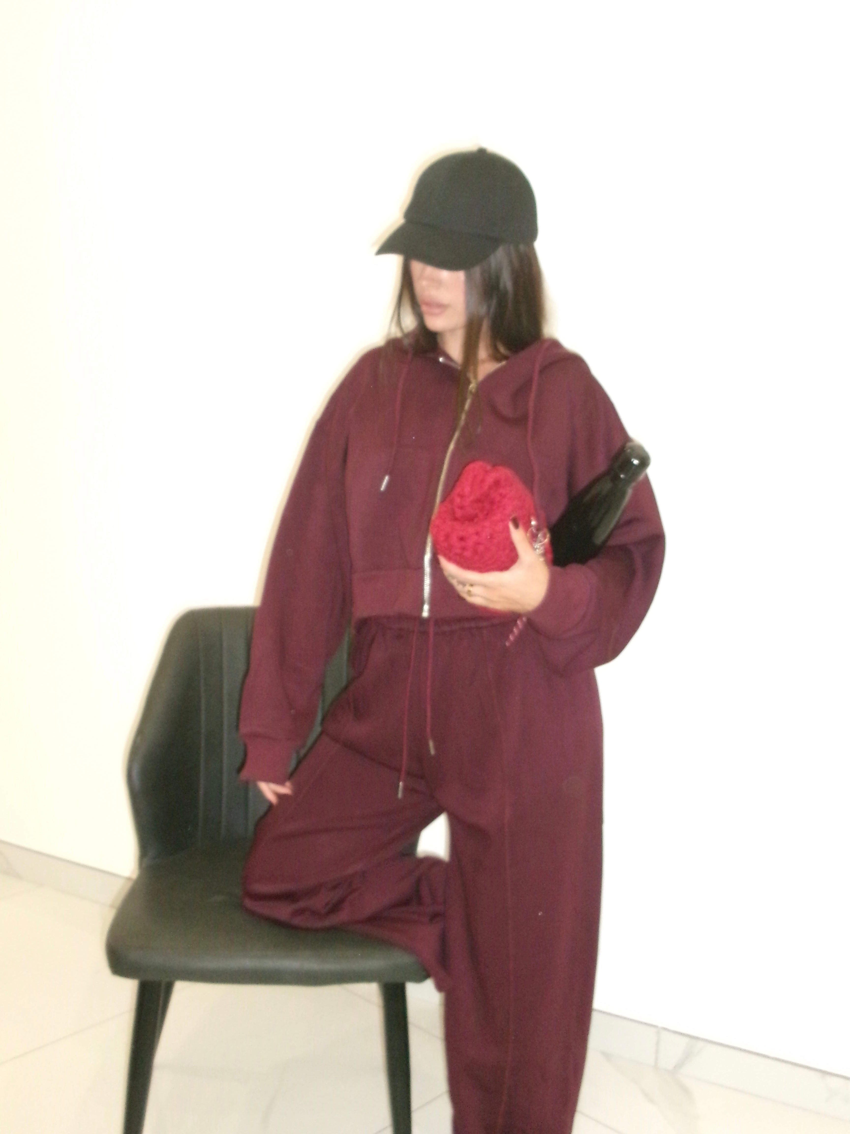 COORDINATO TUTA cherry