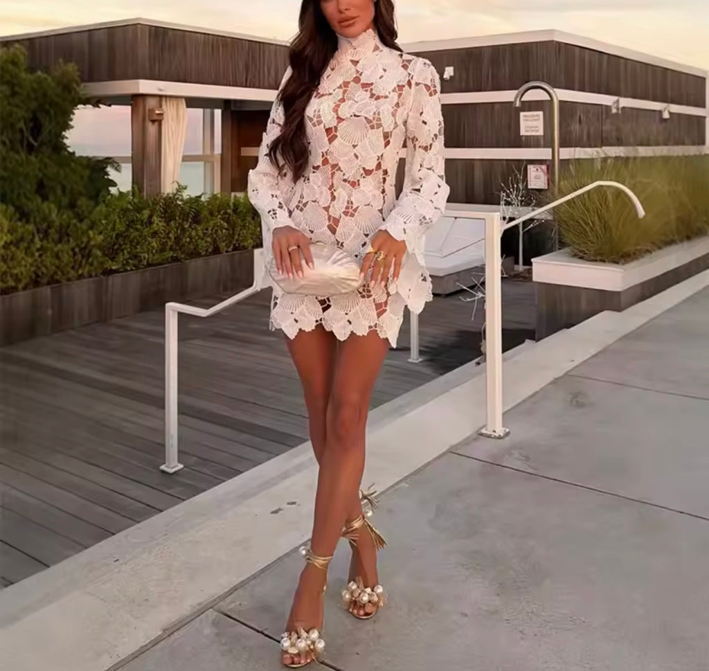 ANGELINA macramè dress pre order