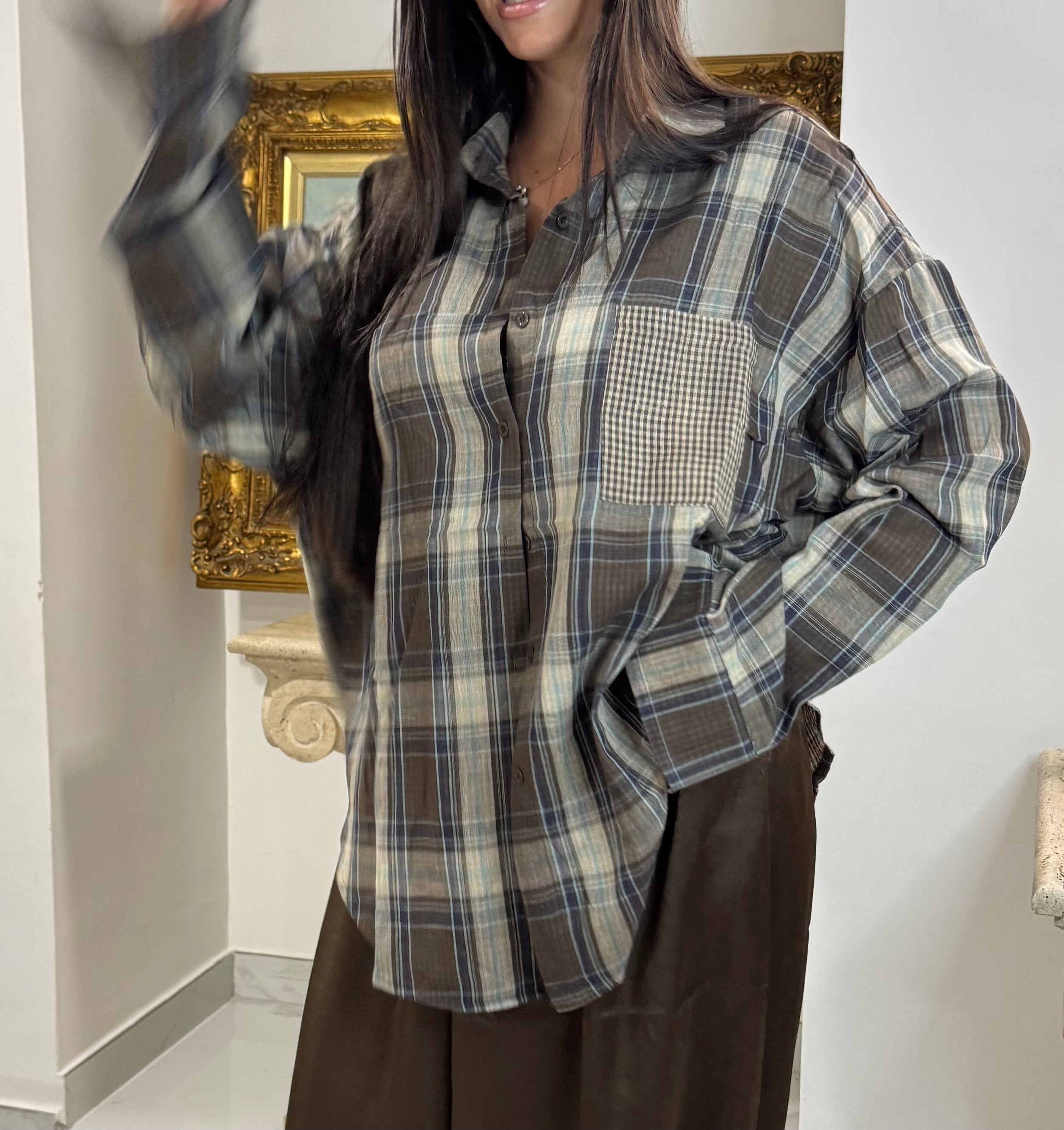 Camicia quadri quadretti