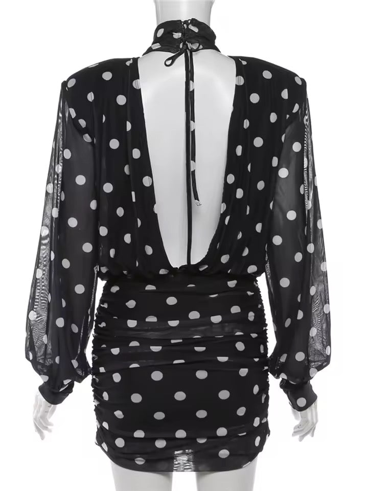 POLKA DOTS mini dress pre order