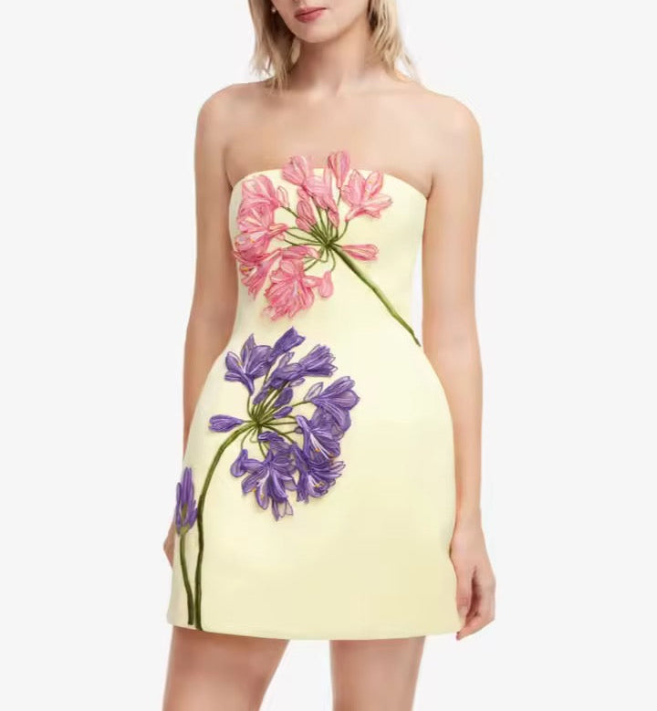 PETITE FLOWER dress pre order