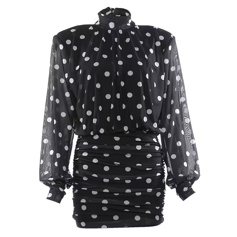 POLKA DOTS mini dress pre order