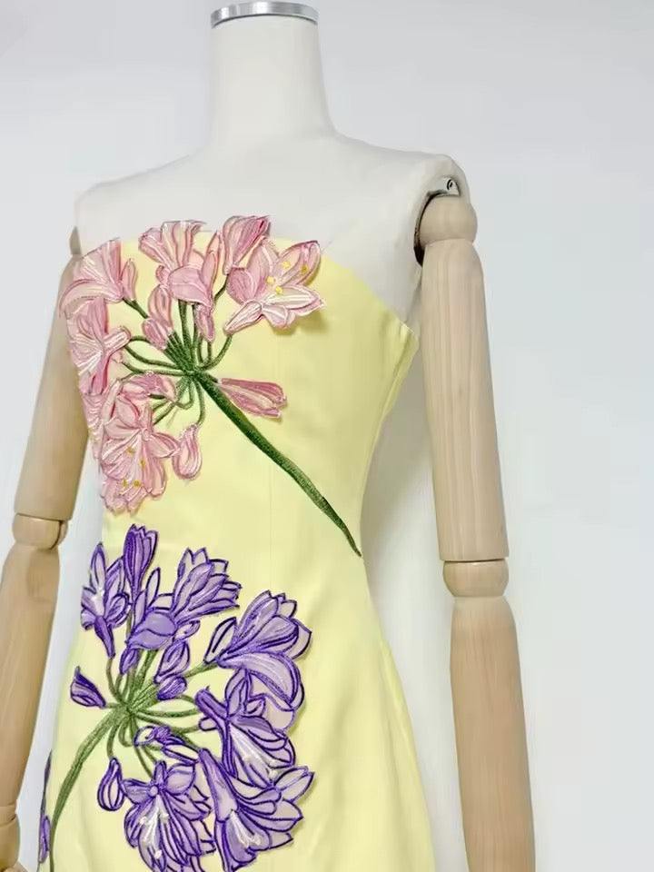 PETITE FLOWER dress pre order