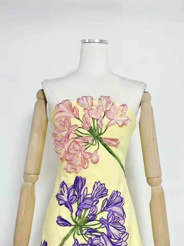 PETITE FLOWER dress pre order