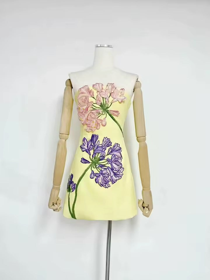 PETITE FLOWER dress pre order