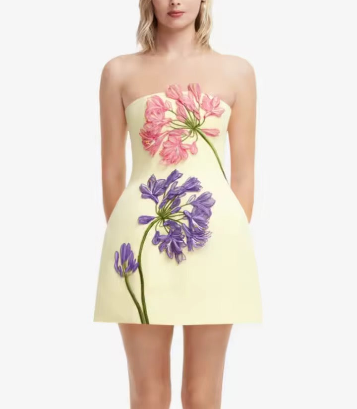 PETITE FLOWER dress pre order