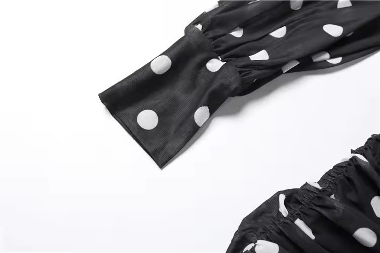 POLKA DOTS mini dress pre order