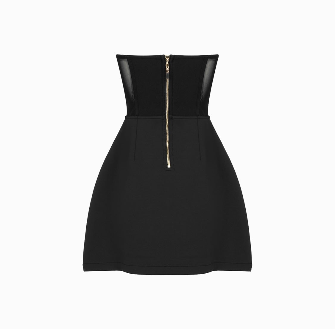 “HEARTS” MINI DRESS BLACK (pre-order)