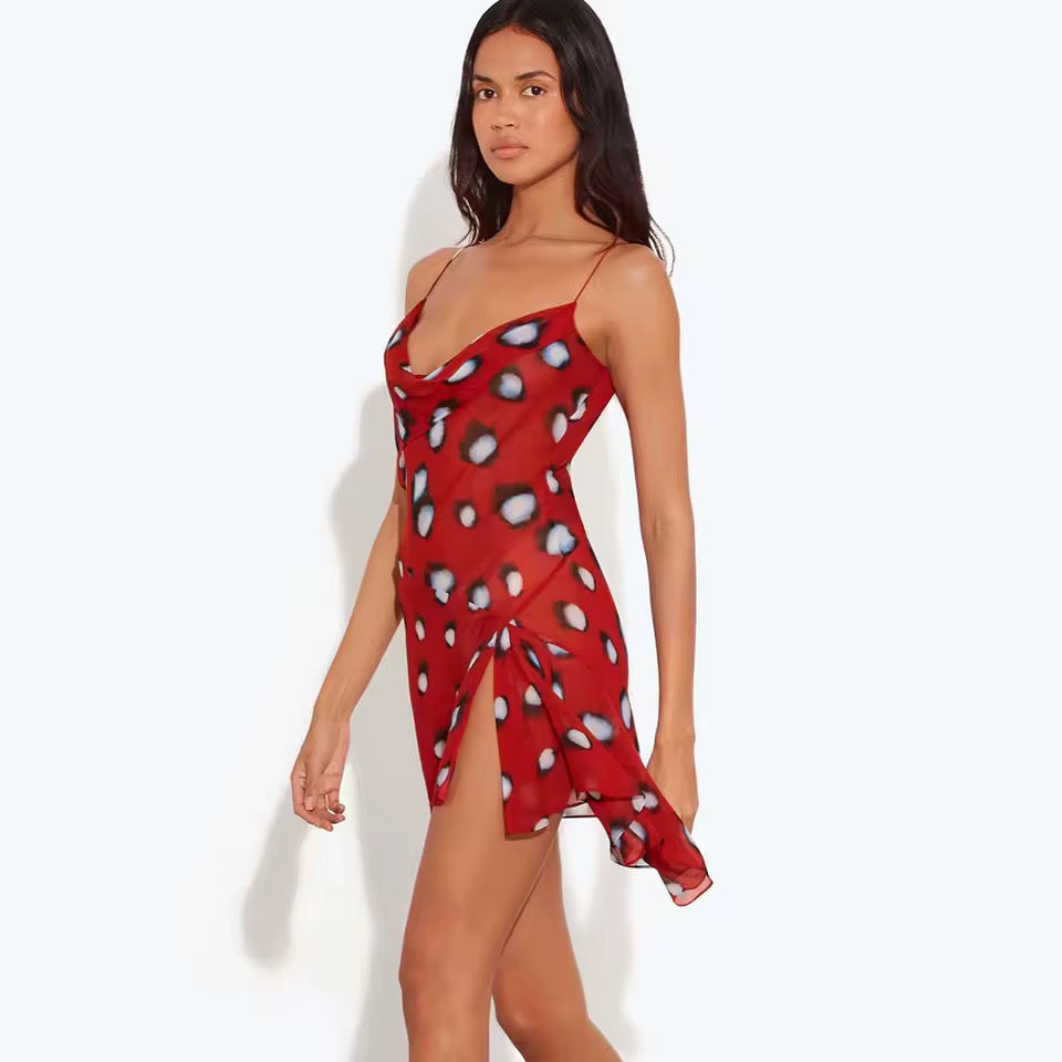 RED SNAKE dress pre order