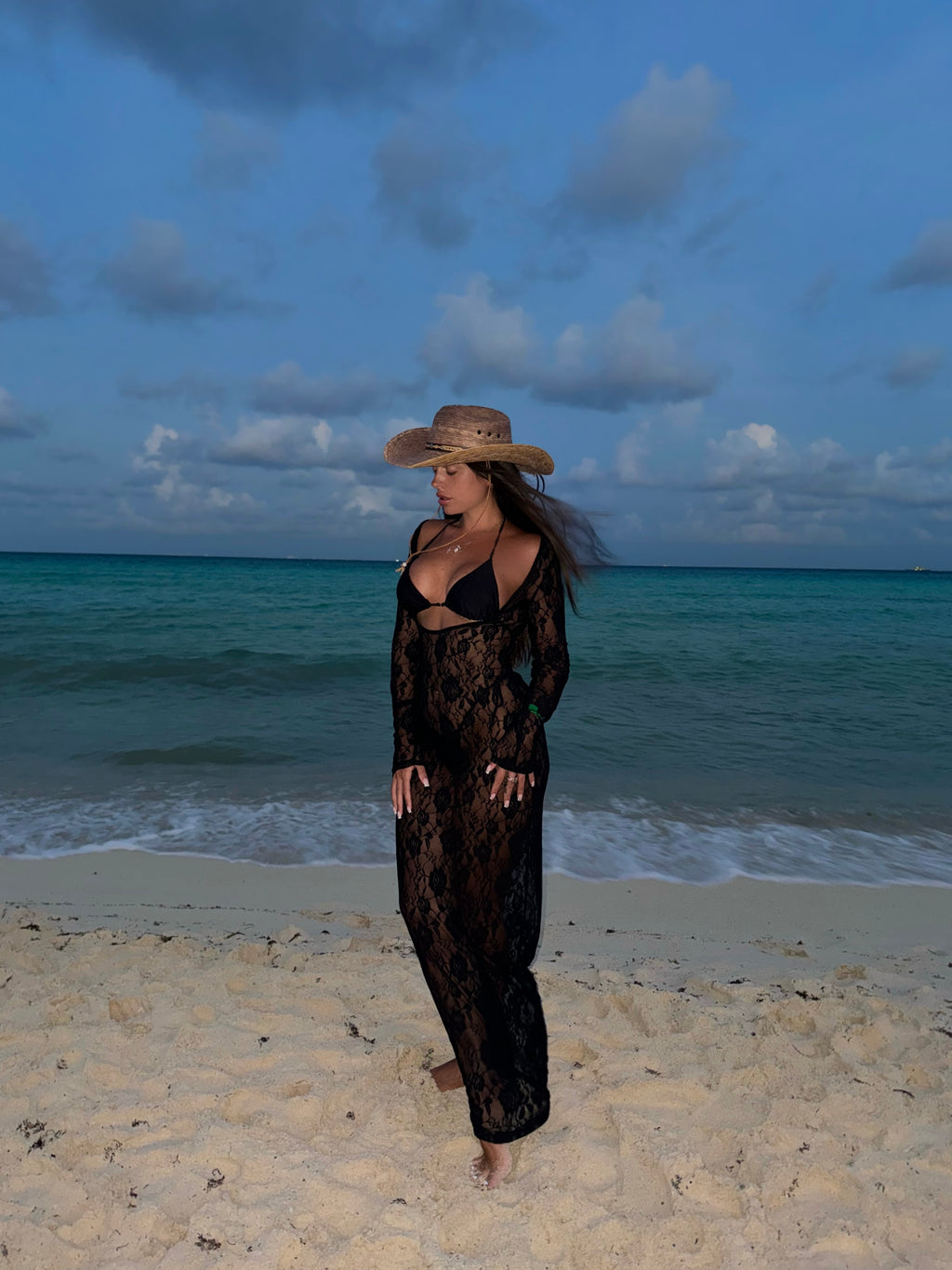 “Selena” dress in pizzo con fascia vari colori pre order