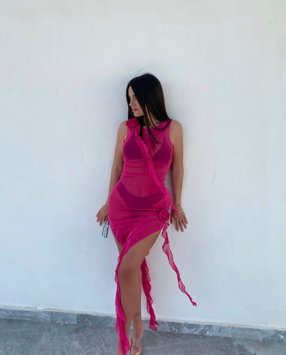 Dress "Alena" fucsia