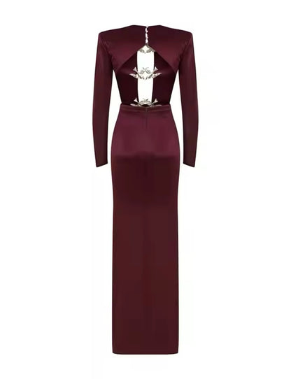 BORGOGNA dress pre order