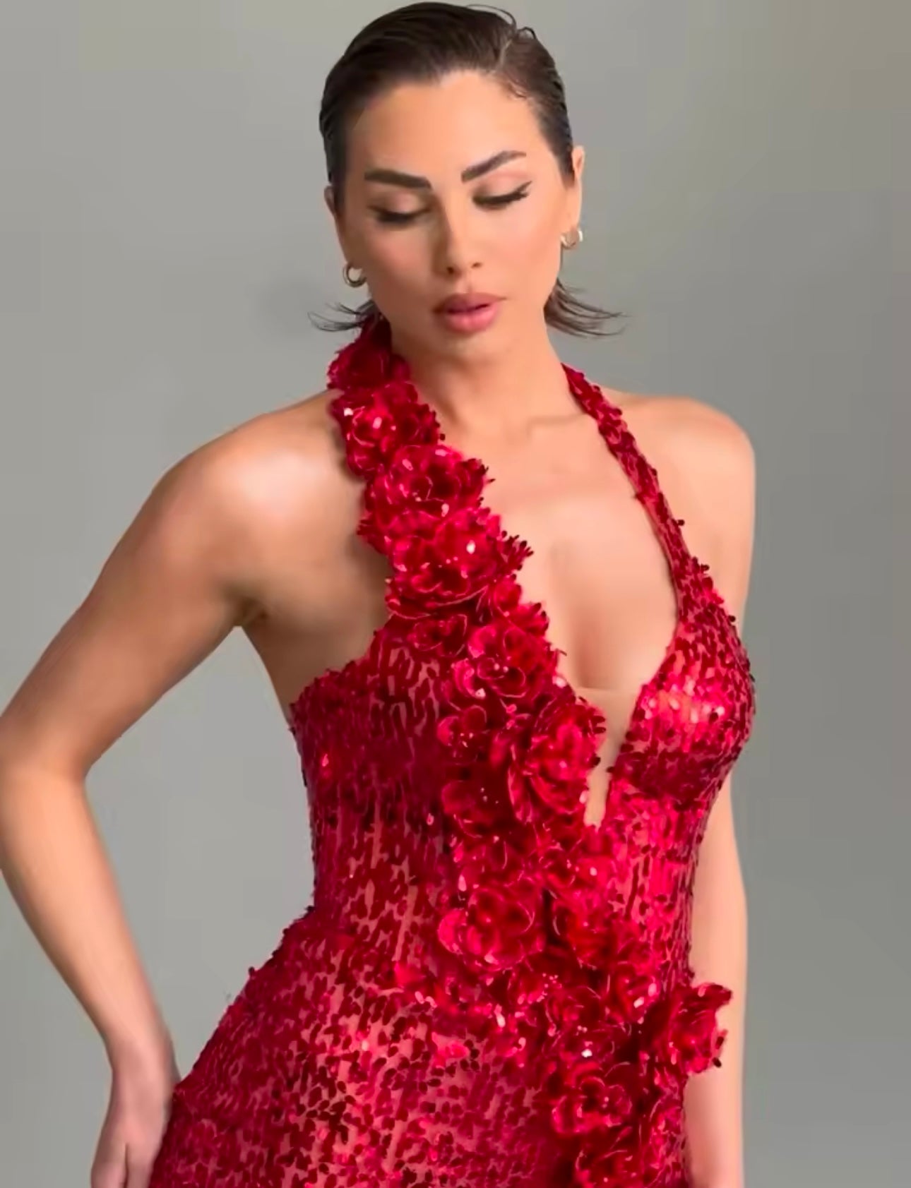 RED NIGHT dress pre order