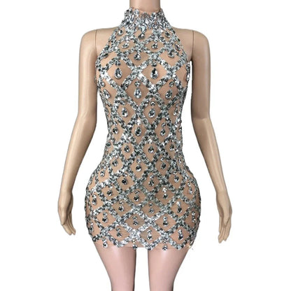 “Cristal luxury“ mini dress (pre-order) diversi colori