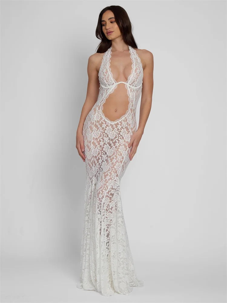 “Bride” lace dress pre order