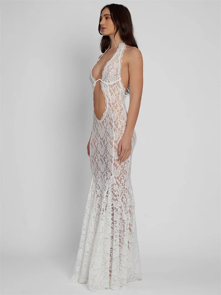 “Bride” lace dress pre order