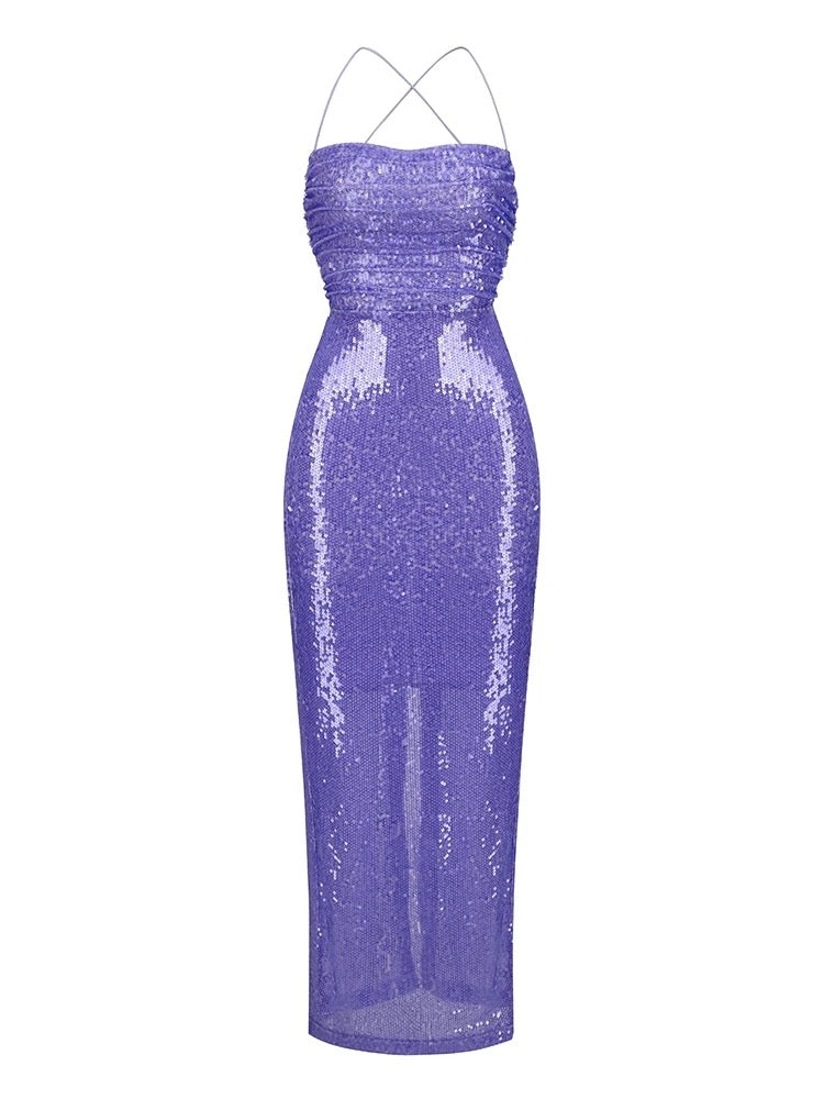 “LILAC SEQUIN” DRESS (pre-order)