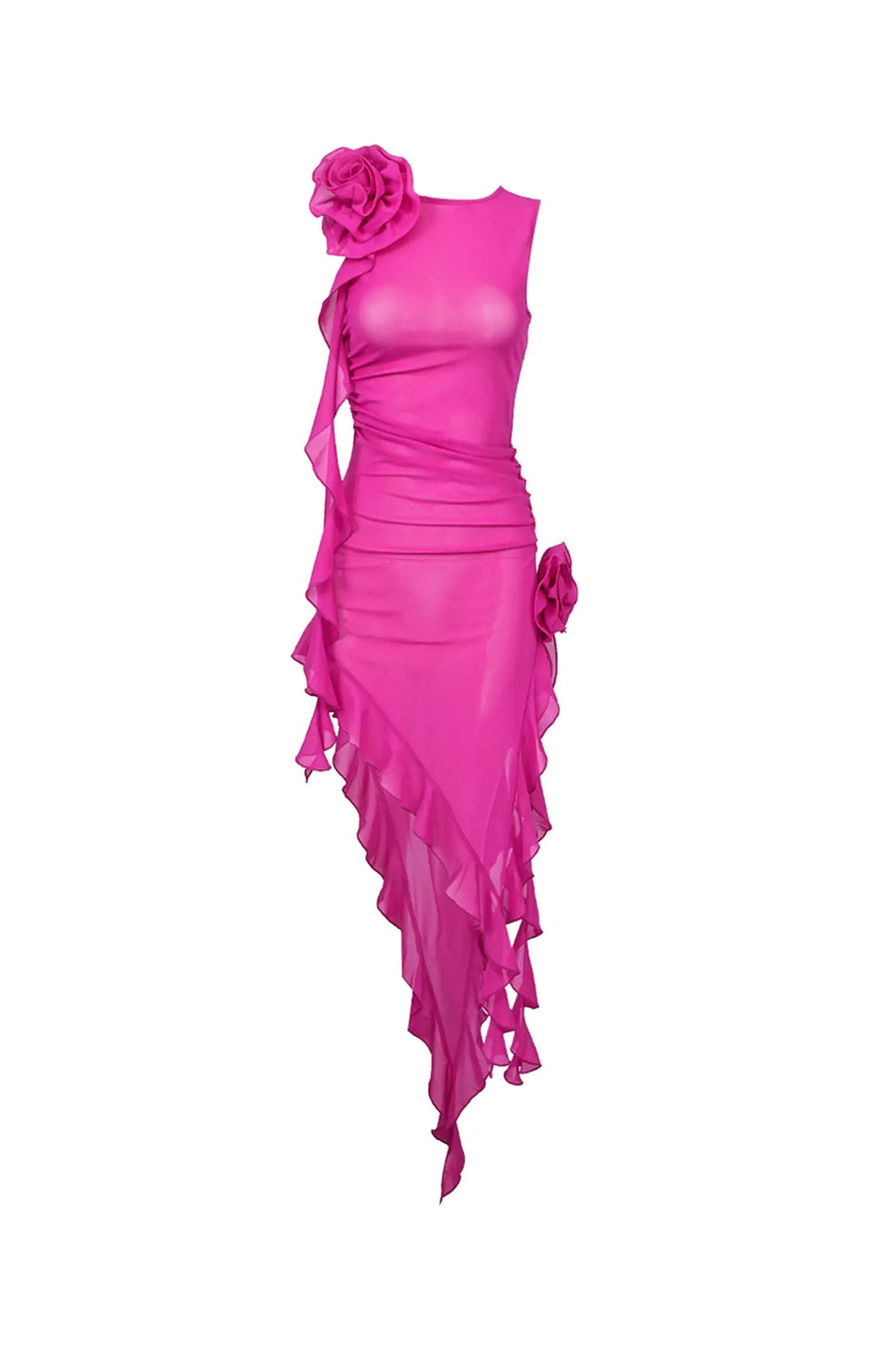 Dress "Alena" fucsia